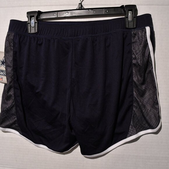 Dallas Cowboys Women’s Running Shorts Size Medium Navy NWT - Picture 3 of 5